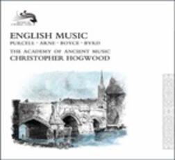 CD English Music Christopher Hogwood Academy of Ancient Music