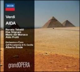CD Aida Giuseppe Verdi Mario Del Monaco Renata Tebaldi