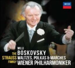 CD The Strauss Family Wiener Philharmoniker Willi Boskovsky
