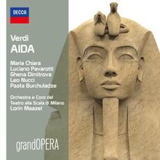 CD Aida Luciano Pavarotti Giuseppe Verdi Lorin Maazel