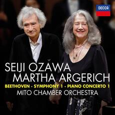 CD Concerto per pianoforte n.1 - Sinfonia n.1 in Do Ludwig van Beethoven Martha Argerich Seiji Ozawa
