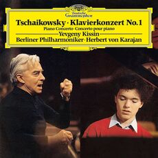 Vinile Concerto per pianoforte n.1 (180 gr. + MP3 Download) Pyotr Ilyich Tchaikovsky Herbert Von Karajan Evgeny Kissin
