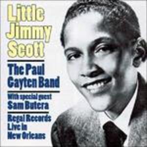 CD Regal Records. Live in New Orleans Jimmy Scott