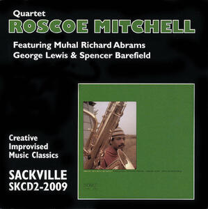 CD Live In 'A Space' 1975 Roscoe Mitchell