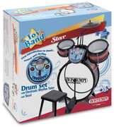 Giocattolo Bontempi 52 5601. Rock Drummer. Batteria 4 Elementi Con Modulo Partner Elettronico Bontempi