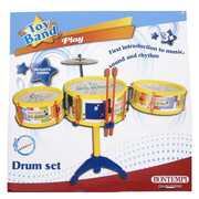 Giocattolo Drum Set 3 Pcs With Cymbal Bontempi
