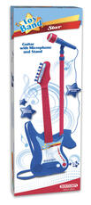 Giocattolo Toy Band Star. Chitarra con Microfono Ad Asta. Bontempi (24 7540) Bontempi