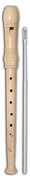 Giocattolo Wooden Baroque Recorder Bontempi