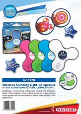 Idee regalo Spinning Light-Up Speaker Wireless Bontempi