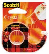 Cartoleria Scotch Nastro Adesivo 600 Crystal in chiocciola Scotch