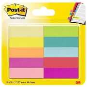 Cartoleria 3M Post-it. Segnapagina in Carta 10 Colori Post-it