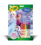 Cartoleria Album Attività & Coloring Disney Frozen Crayola