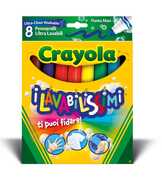 Cartoleria 8 Pennarelli Punta Maxi Ultra Lavabili Crayola