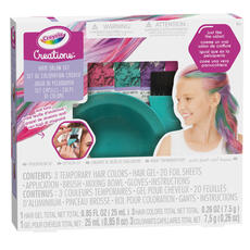 Giocattolo Creations. Set Capelli Colpi di Colore Crayola