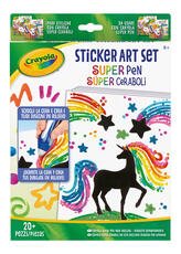 Giocattolo Super Pen Sticker Art Set Crayola