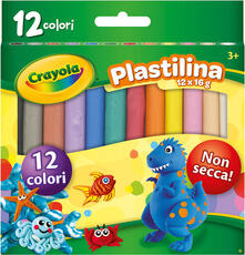 Giocattolo Plastilina 12 Colori Crayola