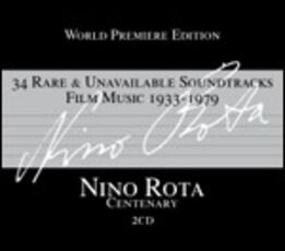 CD 34 Rare & Unavailable Soundtracks Film Music (Colonna Sonora) Nino Rota