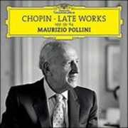CD Late Works. Copia Autografata Fryderyk Franciszek Chopin Maurizio Pollini