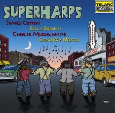 CD Superharps James Cotton Charlie Musselwhite Billy Branch