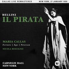 CD Il pirata. New York 27 gennaio 1959 (Callas Live Remastered) Vincenzo Bellini Maria Callas Nicola Rescigno