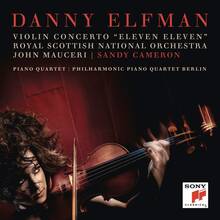 CD Violin Concerto Eleven Eleven Royal Scottish National Orchestra Danny Elfman
