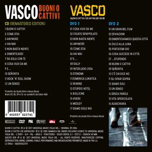 Buoni O Cattivi Buoni O Cattivi Live Anthology Vols 1 2 Remaster Vasco Rossi Cd Ibs