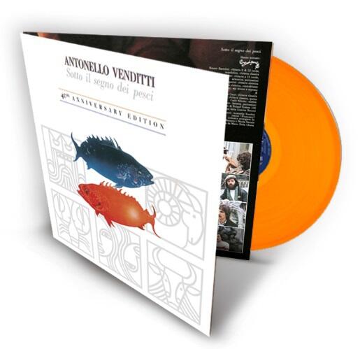 Risultati immagini per antonello venditti sotto il segno dei pesci in vinile