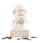 Idee regalo Salvadanaio Karl Marx Coin Bank Kikkerland