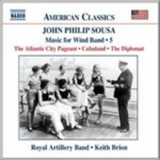 CD Musica per banda di strumenti a fiato vol.5 John Philip Sousa