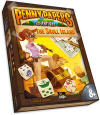 Giocattolo Penny Paper Adventures. L'isola del teschio. Gioco da tavolo Ghenos Games