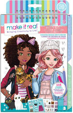 Giocattolo Blocco Da Disegno Stilista: Fashion Design Gattina Adorabile Make It Real