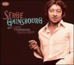 CD 40 Classic Chansons Françaises Serge Gainsbourg