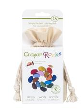 Giocattolo Crayon Rocks 16 pietre colorate in un sacchetto di cotone Crayon Rocks