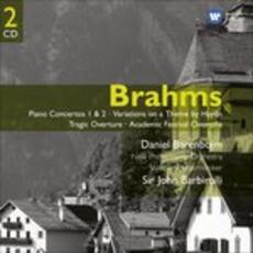 CD Concerti per pianoforte n.1, n.2 - Variazioni su un tema di Haydn Johannes Brahms Sir John Barbirolli Wiener Philharmoniker