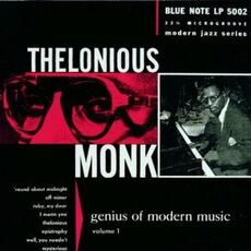CD Genius of Modern Music vol.1 Thelonious Monk
