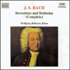 CD Invenzioni e Sinfonie complete Johann Sebastian Bach Wolfgang Rübsam