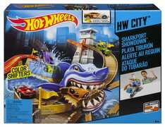 Giocattolo Hot Wheels. Playset squalo e spiaggia Hot Wheels