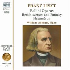 CD Opere per pianoforte vol.31 Franz Liszt William Wolfram