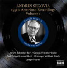 CD American Recordings vol.1: gli anni '50 Andrés Segovia