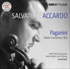 CD Concerti per violino n.1 op.6, n.2 op.7 Niccolò Paganini