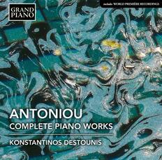 CD Musica per pianoforte completa Theodore Antoniou Konstantinos Destounis