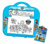 Giocattolo Paw Patrol. Roll Paper Desk. Lavagnetta Con Pastelli Spin Master