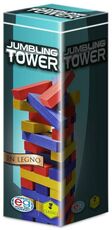 Giocattolo Jumbling Tower A Colori In Legno Editrice Giochi