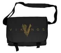 Cartoleria Vikings. Logo (Borsa Messenger) Plastic Head
