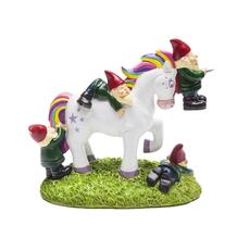 Giocattolo Unicorno con gnomi Big Mouth