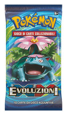 Giocattolo Pokemon. XY. Evoluzioni. Busta 10 Carte Konami