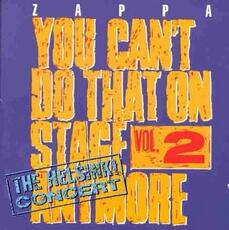 CD You Cant Do That on Stage vol.2 Frank Zappa
