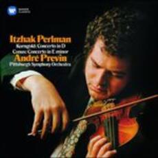 CD Concerti per violino (Perlman Edition 2015) Itzhak Perlman André Previn Erich Wolfgang Korngold