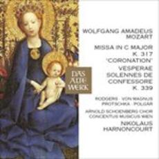 CD Messa Dell'incoronazione Wolfgang Amadeus Mozart Nikolaus Harnoncourt Concentus Musicus Wien