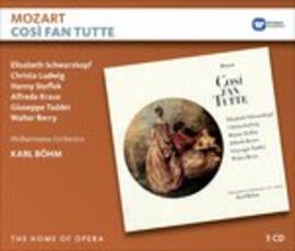 CD Così fan tutte Wolfgang Amadeus Mozart Karl Böhm Elisabeth Schwarzkopf
